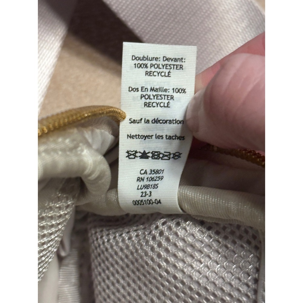 Lululemon Everywhere Belt Bag 1L Fleece Sherpa White Gold - Picture 7 of 8